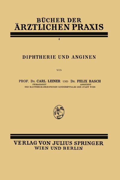 Produktbild: Diphtherie und Anginen