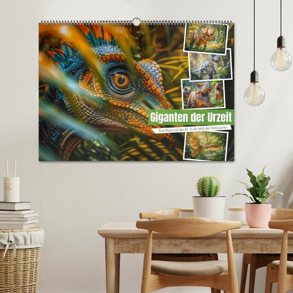 Produktbild: Giganten der Urzeit (Wandkalender 2026 DIN A2 quer), CALVENDO Monatskalender