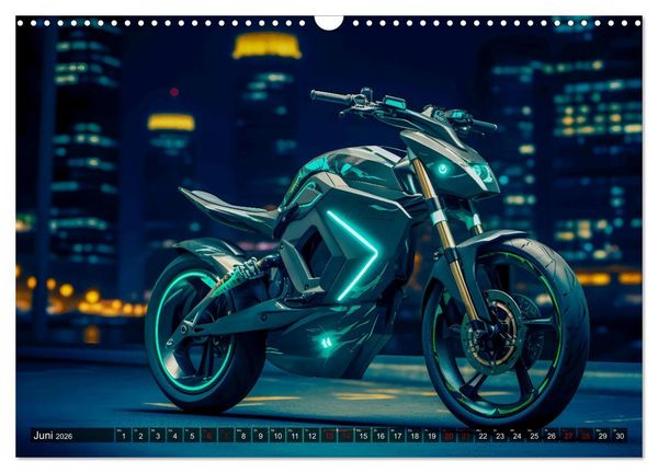 Produktbild: Dream Bikes - Motorr&auml;der aus der Zukunft (Wandkalender 2026 DIN A3 quer), CALVENDO Monatskalender