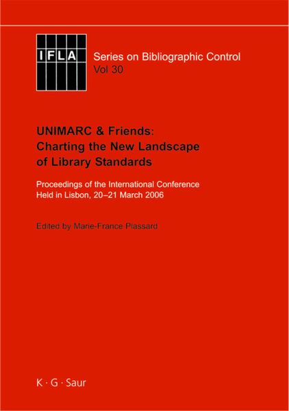 Produktbild: UNIMARC & Friends: Charting the New Landscape of Library Standards