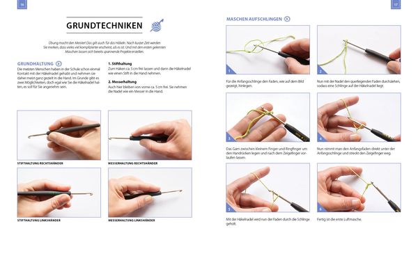 Produktbild: H&auml;keln kompakt &ndash; Grundlagen H&auml;keln. Mit Video-Anleitungen zu allen Techniken