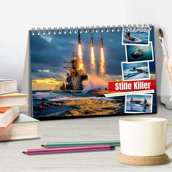 Produktbild: Stille Killer (Tischkalender 2027 DIN A5 quer), CALVENDO Monatskalender