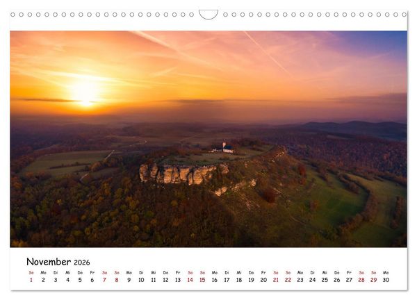 Produktbild: Traumhafte Orte - Berge, Seen und Meer (Wandkalender 2026 DIN A3 quer), CALVENDO Monatskalender