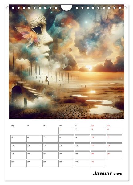 Produktbild: Treppen der Illusionen (Wandkalender 2026 DIN A4 hoch), CALVENDO Monatskalender