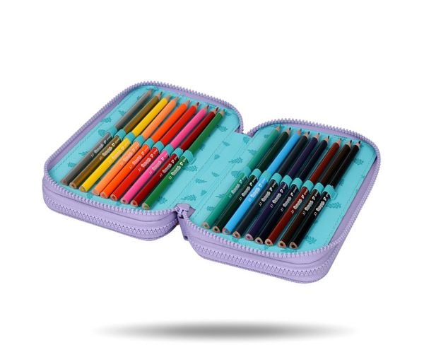 Produktbild: CoolPack Federtasche Disney Stitch 3 F&auml;cher 46 Teile