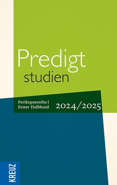 Produktbild: Predigtstudien 2024/2025, 1. Halbband