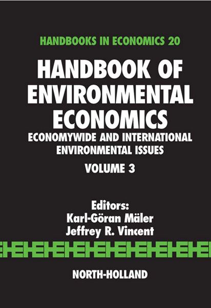 Produktbild: Handbook of Environmental Economics