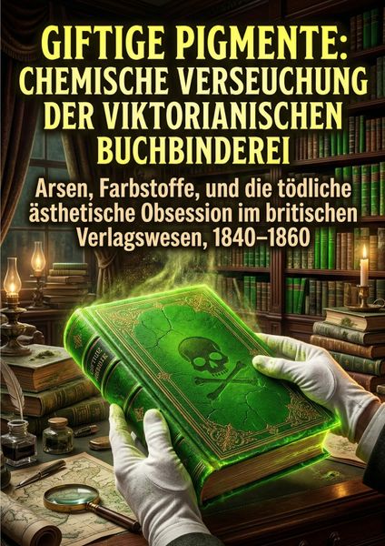 Produktbild: Giftige Pigmente: Chemische Verseuchung der viktorianischen Buchbinderei