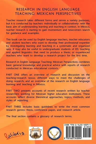 Produktbild: Research in English Language Teaching