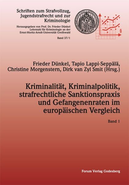 Produktbild: Kriminalit&auml;t, Kriminalpolitik, strafrechtliche Sanktionspraxis und Gefangenenraten im europ&auml;ischen Vergleich