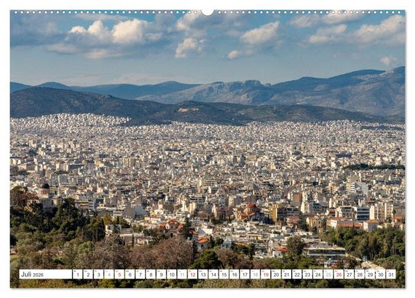Produktbild: Griechenland - Athen (hochwertiger Premium Wandkalender 2026 DIN A2 quer), Kunstdruck in Hochglanz