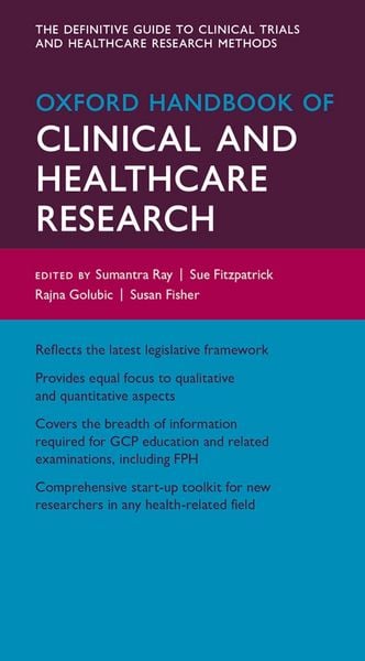 Produktbild: Oxford Handbook of Clinical and Healthcare Research