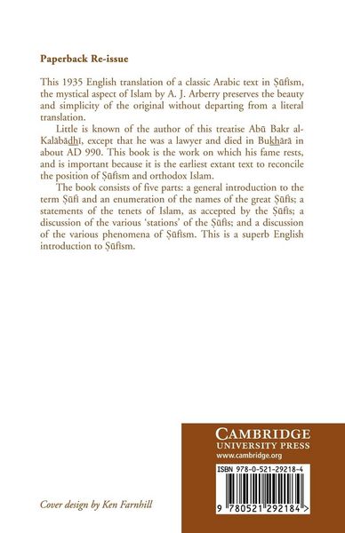 Produktbild: The Doctrine of Sufis