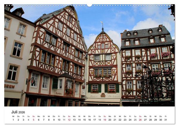 Produktbild: Bernkastel-Kues an der Mosel (Wandkalender 2026 DIN A2 quer), CALVENDO Monatskalender