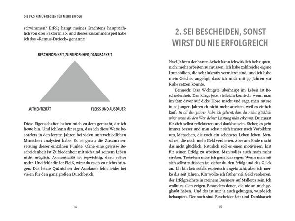 Produktbild: Die 39,5 Remus-Regeln f&uuml;r mehr Erfolg