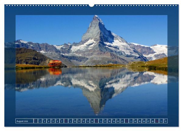 Produktbild: Faszination Spiegelung - in der Natur (hochwertiger Premium Wandkalender 2026 DIN A2 quer), Kunstdruck in Hochglanz