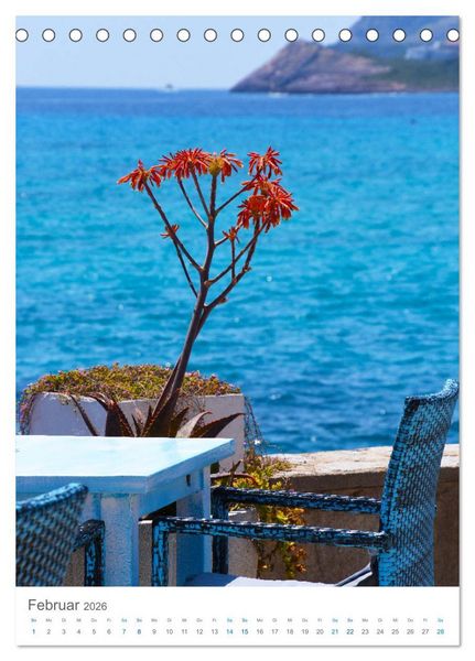 Produktbild: Mallorca - Mediterranes Lebensgef&uuml;hl zum Tr&auml;umen (Tischkalender 2026 DIN A5 hoch), CALVENDO Monatskalender