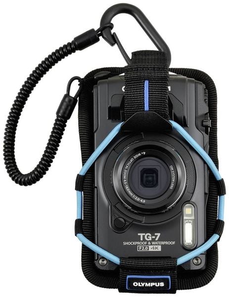 Produktbild: OM System TG-7 black Digitalkamera 12 Megapixel Opt. Zoom: 4 x Schwarz Sto&szlig;fest, Wasserdicht, 4K-Video
