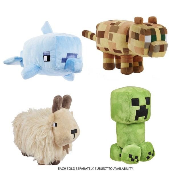 MINECRAFT Basic Plush 8' 18fach sortiert
