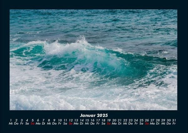 Produktbild: Meereslandschaft 2025 Fotokalender DIN A4