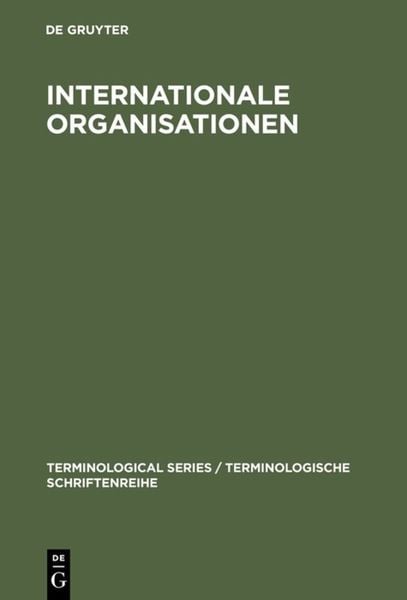 Produktbild: Internationale Organisationen
