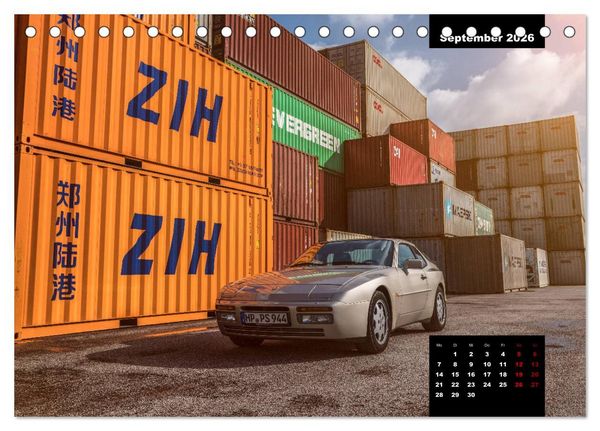 Produktbild: &acute;89 Porsche 944 S2 (Tischkalender 2026 DIN A5 quer), CALVENDO Monatskalender