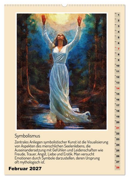 Produktbild: Kunststile der Moderne in Darstellungen von Frauen (hochwertiger Premium Wandkalender 2027 DIN A2 hoch), Kunstdruck in Hochglanz