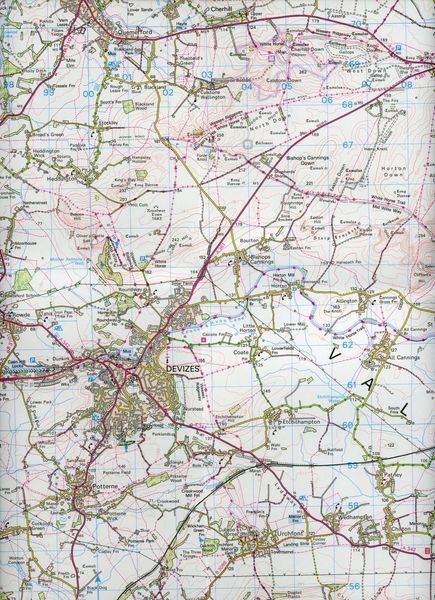 Produktbild: Ordnance Survey: Swindon, Devizes, Marlborough & Trowbridge