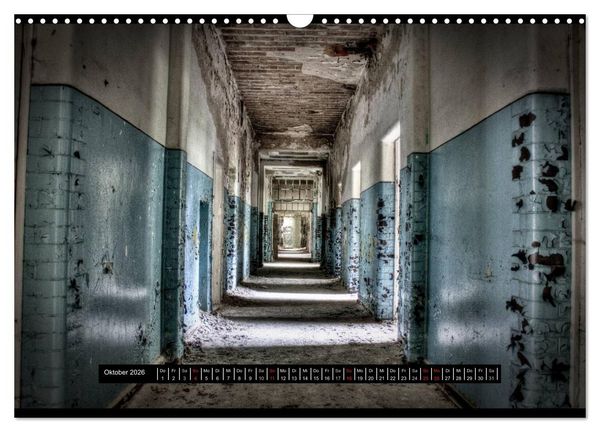 Produktbild: Lost Places, Vergessene Orte / AT-Version (Wandkalender 2026 DIN A3 quer), CALVENDO Monatskalender