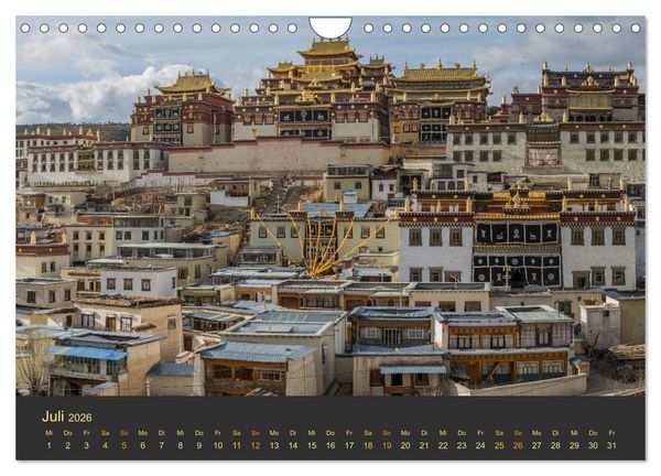 Produktbild: Yunnan - Magische Orte (Wandkalender 2026 DIN A4 quer), CALVENDO Monatskalender