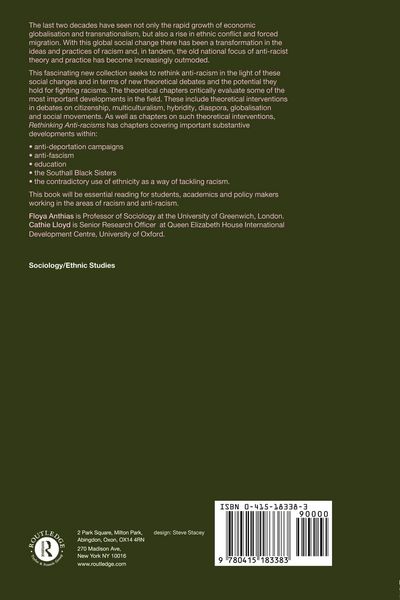 Produktbild: Rethinking Anti-Racisms