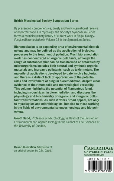 Produktbild: Fungi in Bioremediation