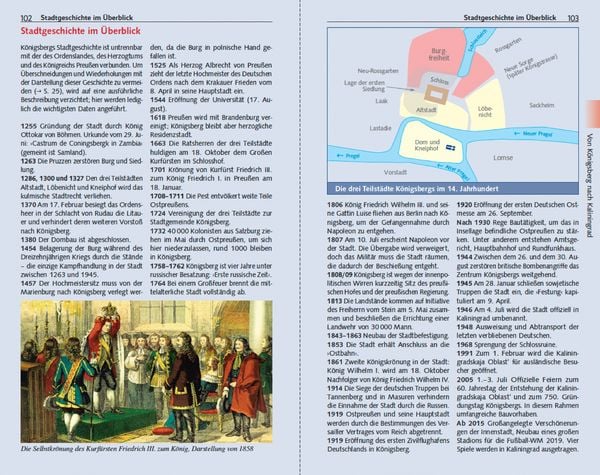 Produktbild: TRESCHER Reisef&uuml;hrer Kaliningrad K&ouml;nigsberg