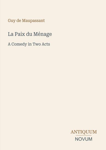 Produktbild: La Paix du M&eacute;nage
