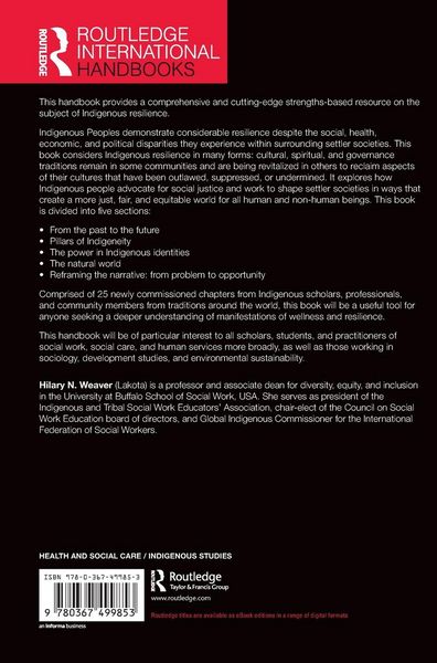 Produktbild: The Routledge International Handbook of Indigenous Resilience