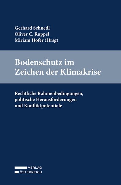 Produktbild: Bodenschutz im Zeichen der Klimakrise