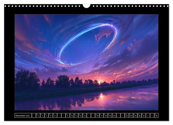 Produktbild: Spektraler Zauber (Wandkalender 2026 DIN A3 quer), CALVENDO Monatskalender
