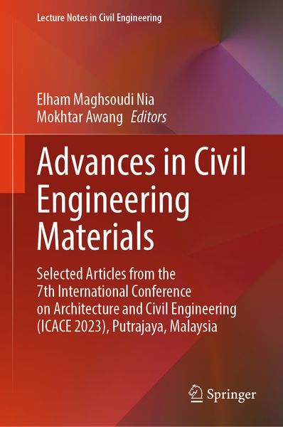 Produktbild: Advances in Civil Engineering Materials