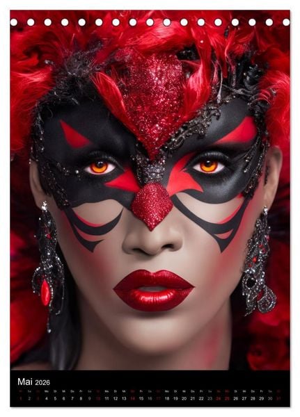 Produktbild: Drag Queens im Rampenlicht (Tischkalender 2026 DIN A5 hoch), CALVENDO Monatskalender