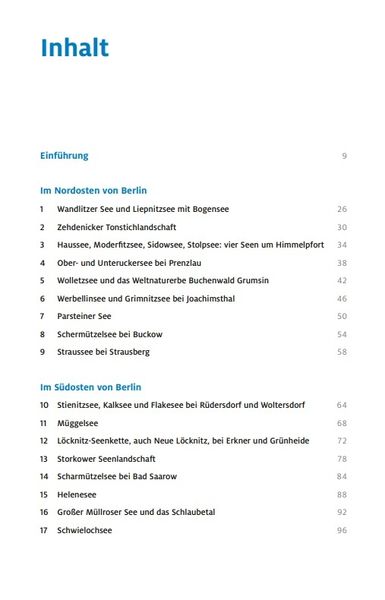 Produktbild: Die sch&ouml;nsten Seen in Brandenburg