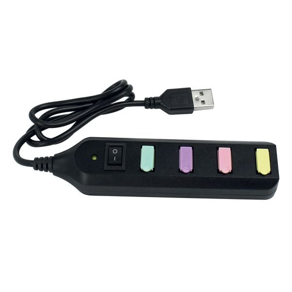 Produktbild: Legami Usb-Hub mit 4 Ports - Mini - Schwarz