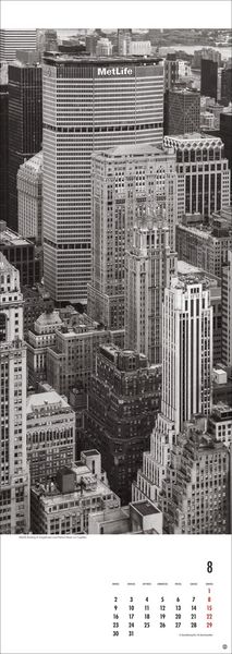 Produktbild: New York Vertical Kalender 2027