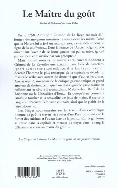 Produktbild: Le ma&icirc;tre du go&ucirc;t