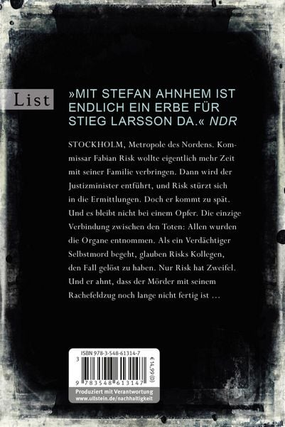 Produktbild: Herzsammler / Kommissar Fabian Risk Bd. 2
