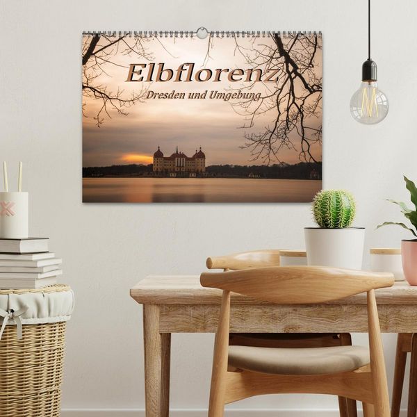 Produktbild: Elbflorenz - Dresden und Umgebung (Wandkalender 2026 DIN A3 quer), CALVENDO Monatskalender