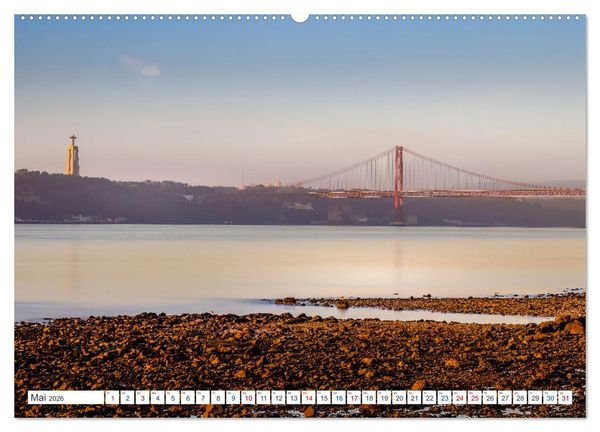Produktbild: Eine Stadt voller Charme - Lissabon (Wandkalender 2026 DIN A2 quer), CALVENDO Monatskalender