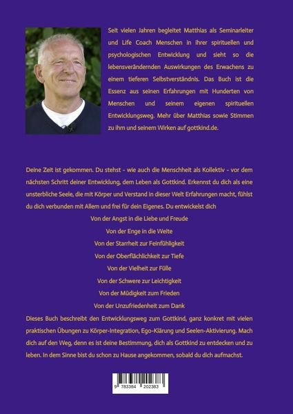 Produktbild: GOTTKIND - Verbunden und frei in ein gl&uuml;ckliches Leben, mit 28 praktischen &Uuml;bungen