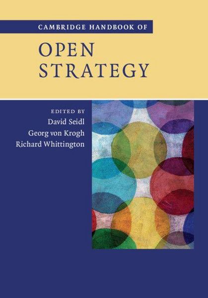 Produktbild: Cambridge Handbook of Open Strategy