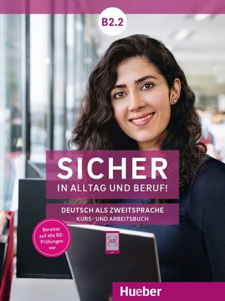 Produktbild: Sicher in Alltag und Beruf! B2.2 / Kursbuch + Arbeitsbuch