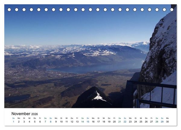 Produktbild: Stockhorn &ndash; &Uuml;ber Stock und Stein (Tischkalender 2026 DIN A5 quer), CALVENDO Monatskalender
